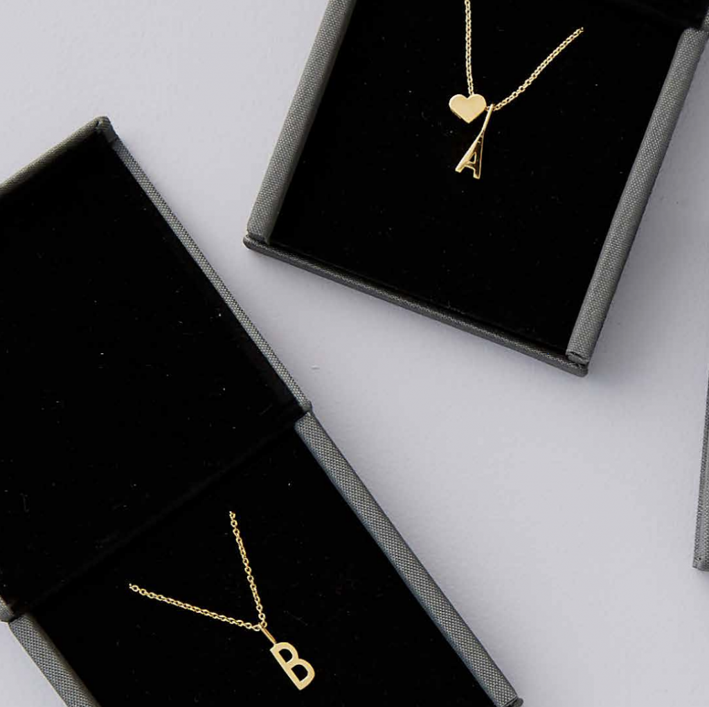 Design Letters Halskedja Guld 18K